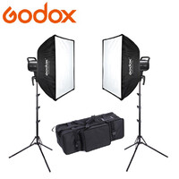 Godox 2x LA200Bi 2x200W AC Power Compact Bi-Colour LED Lighting Kit