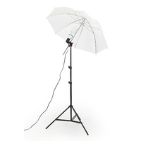 White 43'' Umbrella Kit Set x 1