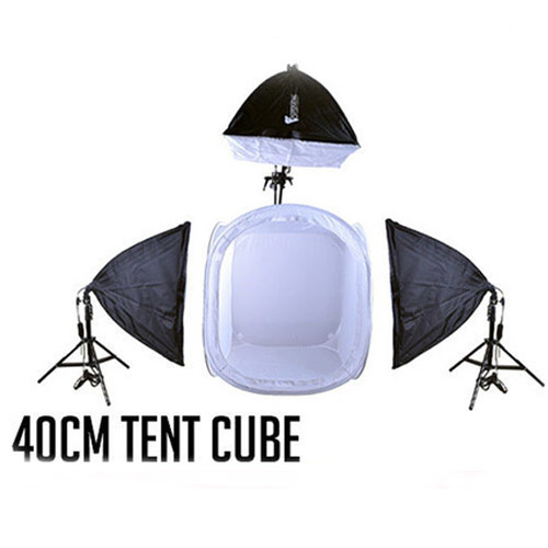 Photography Light Tent Set 40cm x 40cm Boom Kit