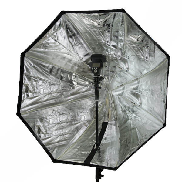 Godox 2 Pieces 95cm/37.5 Umbrella Octagon Softbox with Carry Bag Compatible Studio Flash Speedlite Portable Umbrella Softbox 