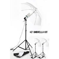  1875W Umbrella Lighting KitX 3 
