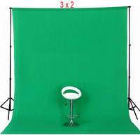 GREEN Photo Background Muslin (3m x 2m) 100% Cotton