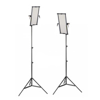2 x Boling BL-2250P LED Panel Light for Videography Photography KIT
