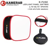Kamerar DF-1A D-Fuse 6.75" x 8.75" Collapsible LED Light Panel Softbox for Aputure Amaran (17 x 22cm)