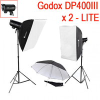 Godox DP400III x 2 Flash Monoblock package - LITE set
