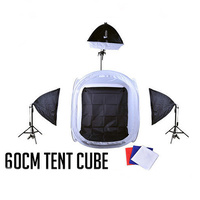 Light Tent Cube 60 x 60cm Boom Set