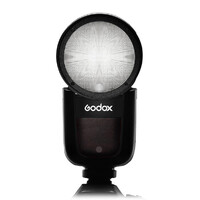 Godox V1C Camera Flash Speedlite 2.4G TTL Round Head Flash with Li-ion Battery - For Canon