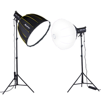 Perfect Video lighting for home set ups Nicefoto HC-1000SB x 2 Light Package 100W