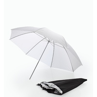 43'' Black/Silver and White Interchangeable Umbrella