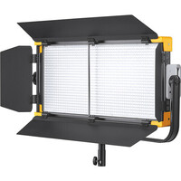 Godox LD150R LD150RS 150W RGB video light panel with barn doors 2500k-8500k AC power or Vlock battery