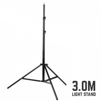 3m Tall Interchangeable Spigot Photography Studio Light Stand