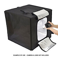 Godox LSD80 40W Twin-light LED Large Photo Studio Light Tent 80 x 80 x 80cm Self-Assembly Kit