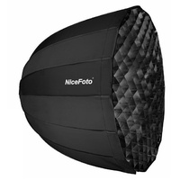 NiceFoto 120cm Deep Octagon Parabolic Softbox with Grids