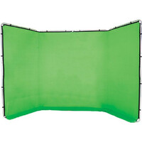 Fotogenic SR500 Foldable Green Screen Background Kit 240cm tall x 420cm wide