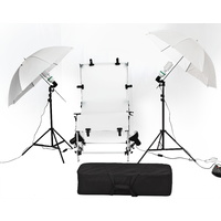 Shooting Table Umbrella Lighting Set 1 x 2M 4 light set