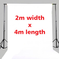 Fotoprime Premium Vinyl Background Backdrops 2m x 4m White 510gsm