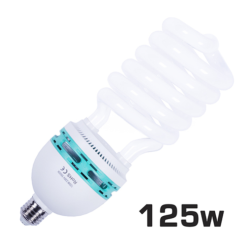 125W Studio Bulb 5500K Replacement Bright White Energy Saver 625W Normal Light CFL Photography Globe