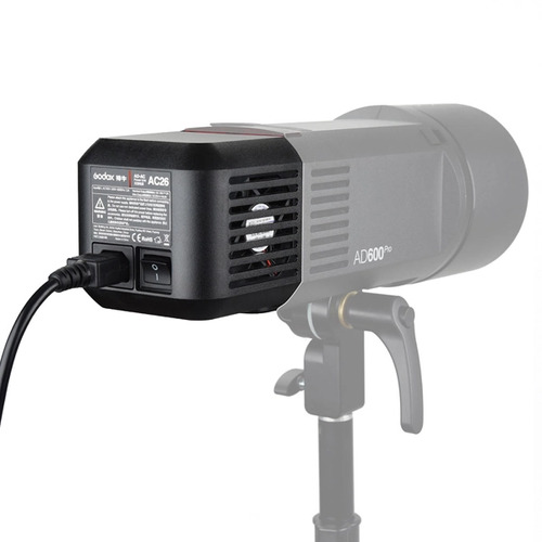 Godox AC26 AC Power Source Unit for the AD600pro Wistro Portable Flash