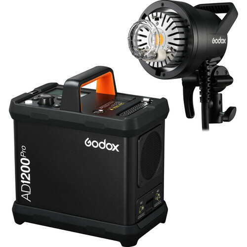 GODOX AD1200PRO 1200WS TTL POWER PACK KIT Battery and Flash Head