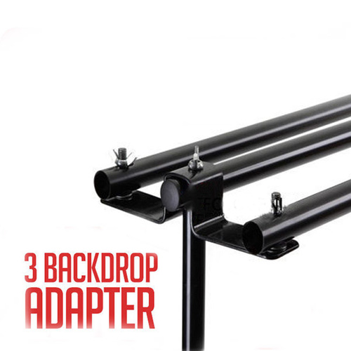 Three Backdrop Adaptor Kit for Background Backdrop Stands