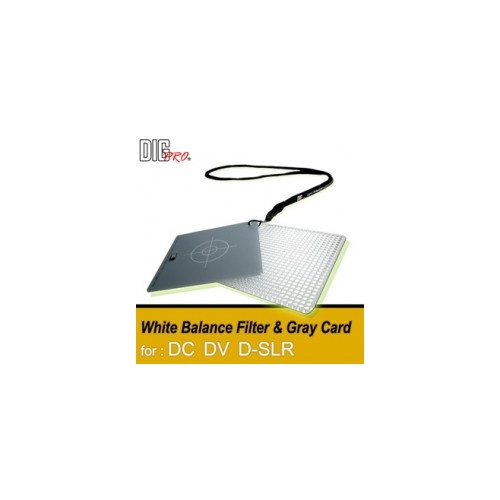 DIGPRO White Balance Filter & Grey Card