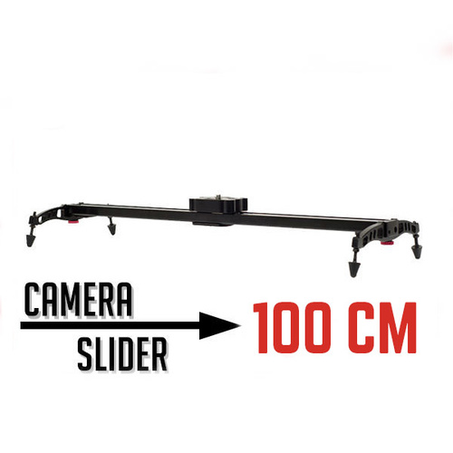 Professional Camera Slider - 100cm For video Smooth Panning 