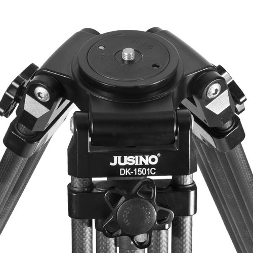 Jusino DK-1501C Carbon Fibre Tripod with Fluid Head