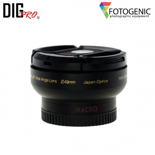 DIGPRO 37mm 0.45x Wide Angle/Macro Lens Converter