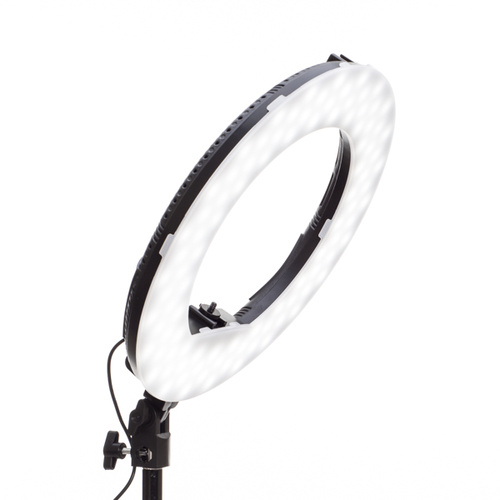 Fotoprime Small Portable FP-390II 12" Dimmable Bi-Color LED Ring Light 38W