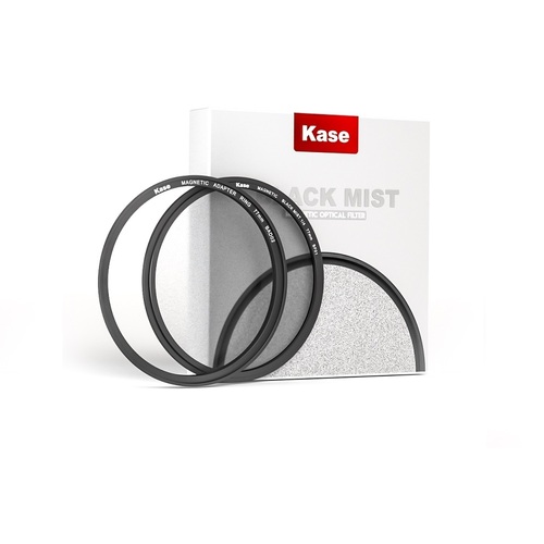 Kase Magnetic 1/8 Black Mist Filter and Adapter from 67mm