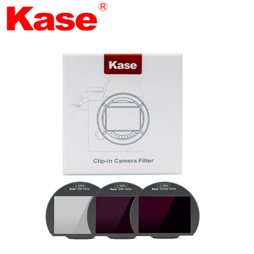 Kase 3 in 1 Clip-in Neutral Density Filter Kit (ND8+ND64+ND1000) for Canon R5 , R6