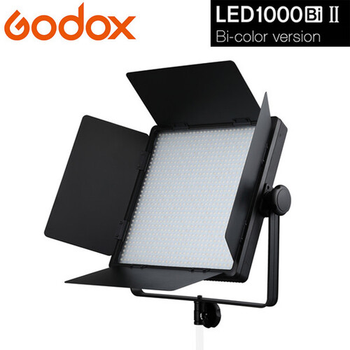 GODOX LED1000BI II 70W ( LARGE SIZE) BI-COLOR DMX PRO LED VIDEO LIGHT PANEL (3300K ~ 5600K)