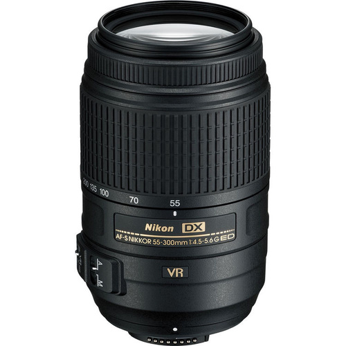 Nikon AF-S DXNIKKOR 55-300mm f/4.5-5.6G ED VR Lens (Import)