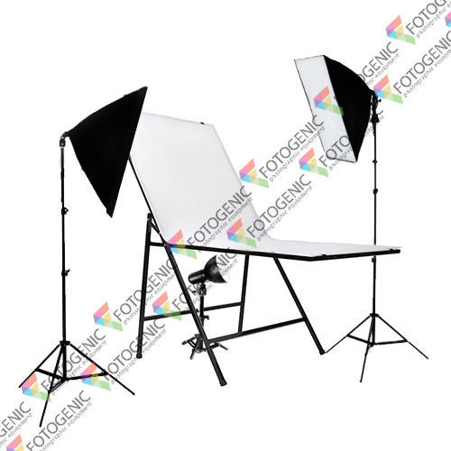 Quick Setup Photo Shooting Table Soft Box Lighting Set  60cm x 130cm