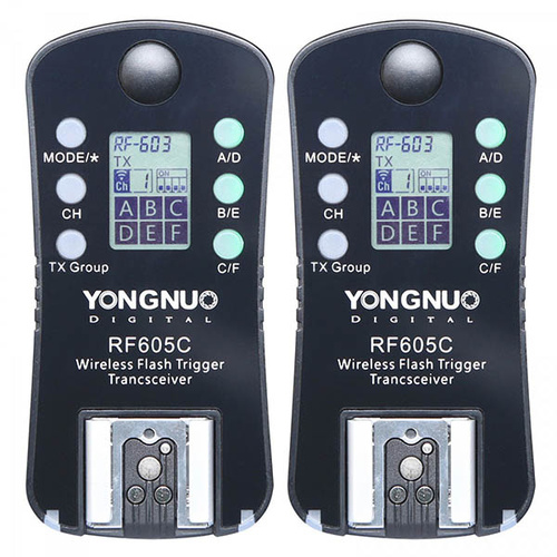 Yongnuo RF-605 Wireless Flash Trigger System for Nikon