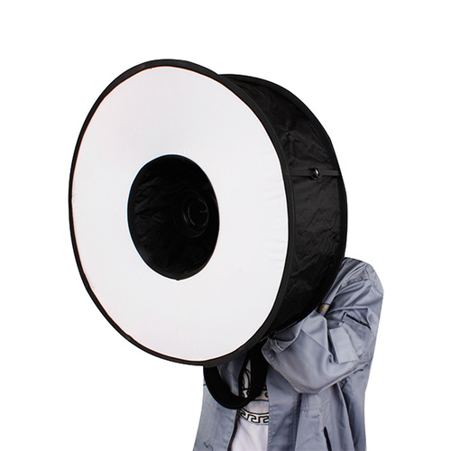 Portable Ring Flash Modifier for Speed lights Strobes