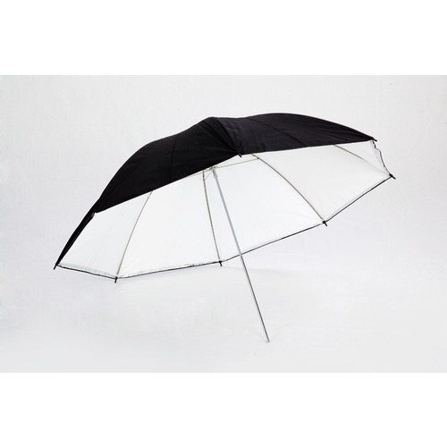 Black and Silver Reflector Umbrella 43 inch