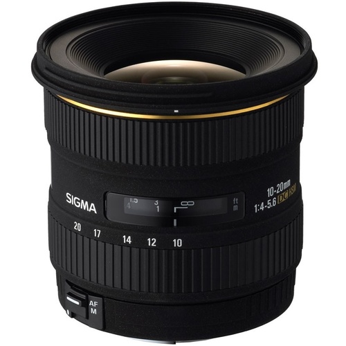 Sigma 10-20mm f/4-5.6 EX DC HSM Lens for Canon EF Mount (Import)