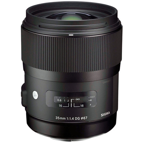 Sigma  35mm f/1.4 DG HSM Art Lens for Nikon (Import)