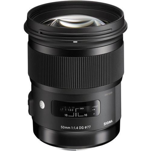 Sigma 50mm f/1.4 DG HSM Art Lens for Nikon F (Import)