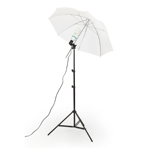 White 43'' Umbrella Kit Set x 1